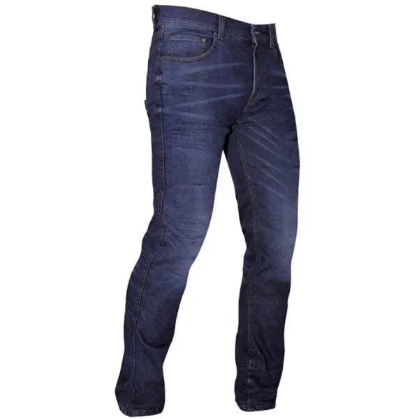 Richa Original Riding Denim Jeans OD Blue (Image 2) - ThrottleChimp