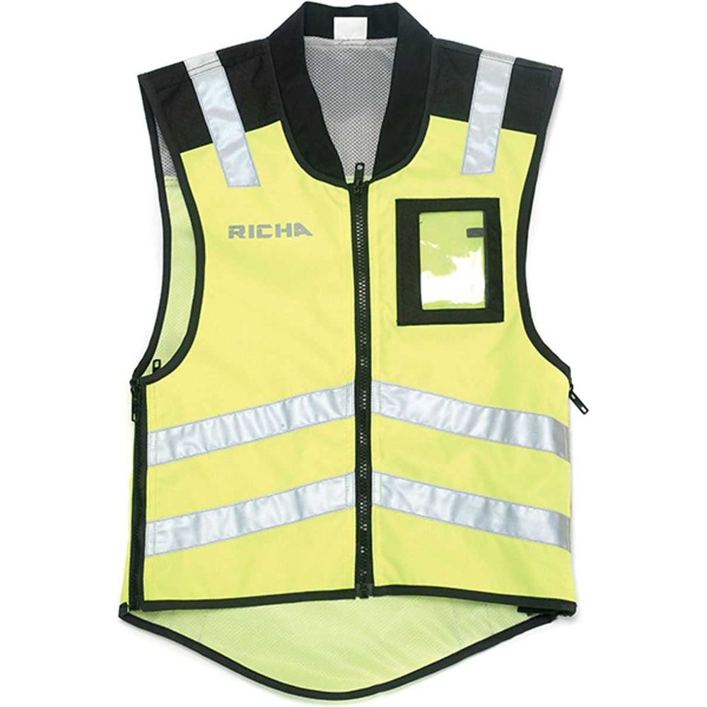 Richa Kids Safety Jacket Fluo yellow FREE 1 YEAR Returns, FREE UK Delivery | ThrottleChimp