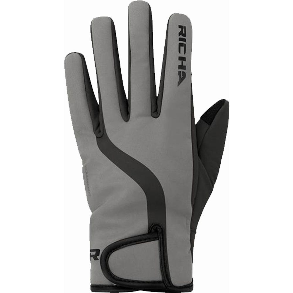 Richa Scoot Softshell Summer Textile Gloves Flare Grey - ThrottleChimp