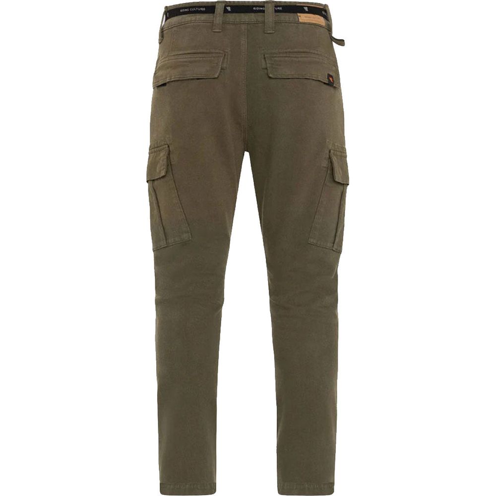 Riding Culture Protective Cargo Trouser Olive (Image 3) - ThrottleChimp