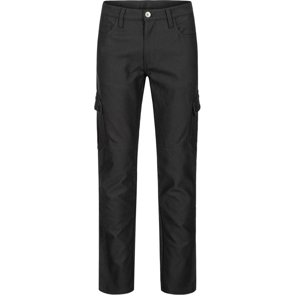 Rokker Black Jack Slim Fit Cargo Trouser Black - ThrottleChimp