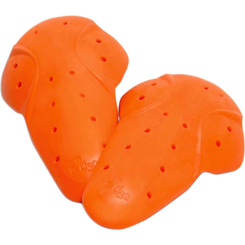 Rokker D3O Armor Elbow Protectors Orange - ThrottleChimp