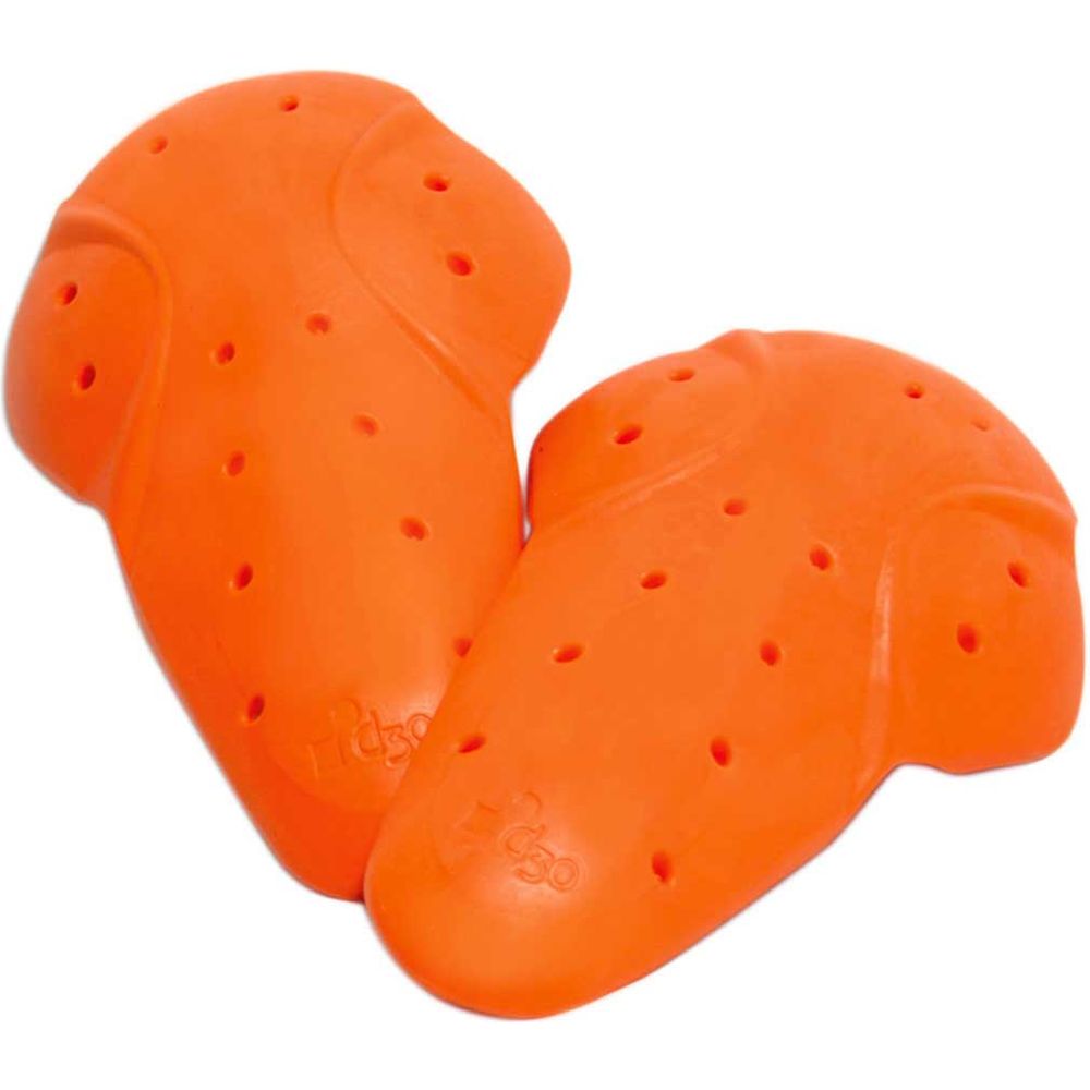 Rokker D3O Armor Shoulder Protectors Orange - ThrottleChimp