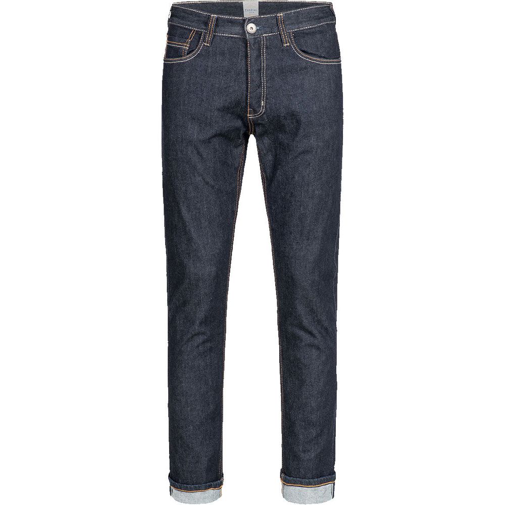 Rokker Iron Selvedge Raw Denim Jeans Blue - ThrottleChimp