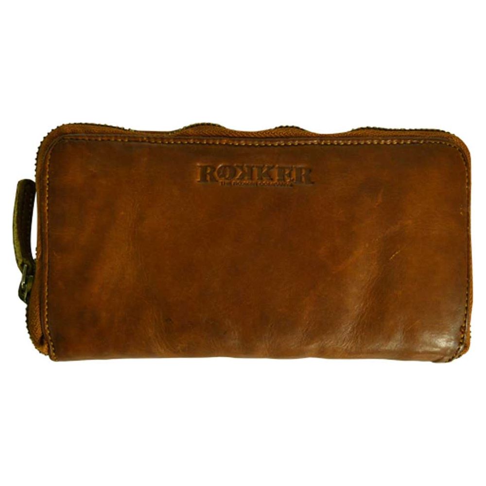 Rokker Ladies Big Wallet Cognac - ThrottleChimp