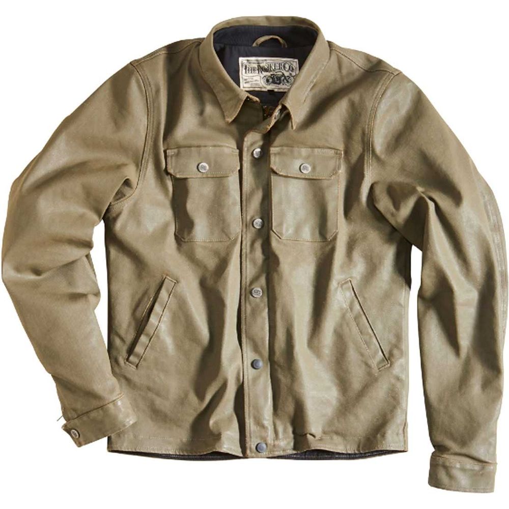 Rokker Rokkertech Textile Jacket Olive - ThrottleChimp