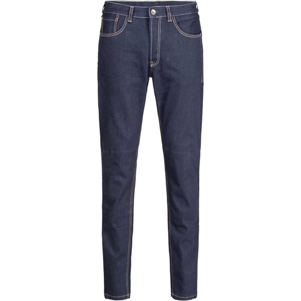 Rokker Rokkertech Raw Straight Fit Denim Jeans Blue - ThrottleChimp