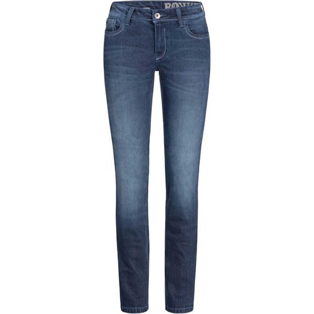 Rokker Rokkertech Ladies Denim Jeans Blue - ThrottleChimp