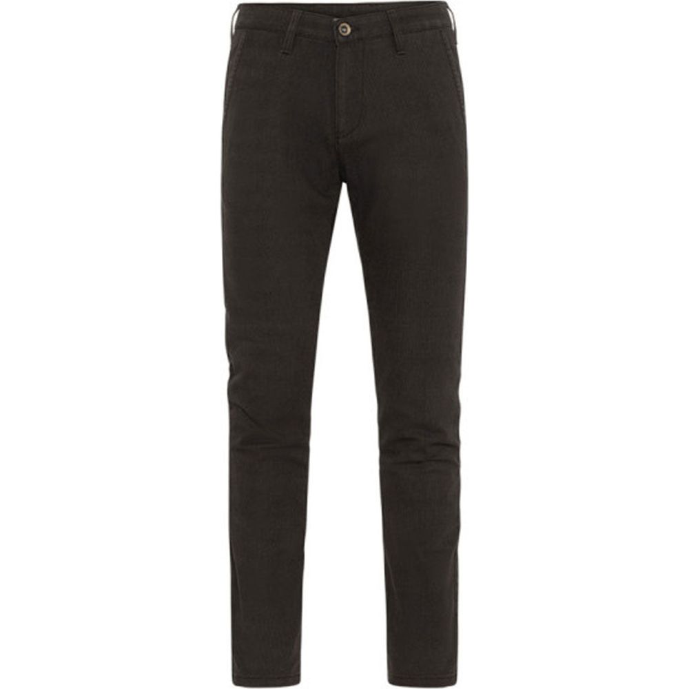 Rokker Tweed Tapered Slim Fit Chinos Dark Grey - ThrottleChimp