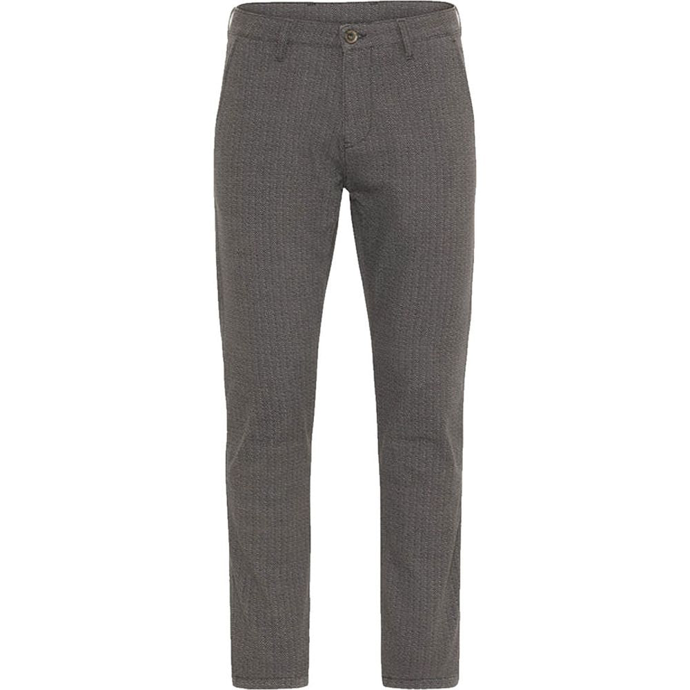 Rokker Tweed Tapered Slim Fit Chinos Grey - ThrottleChimp