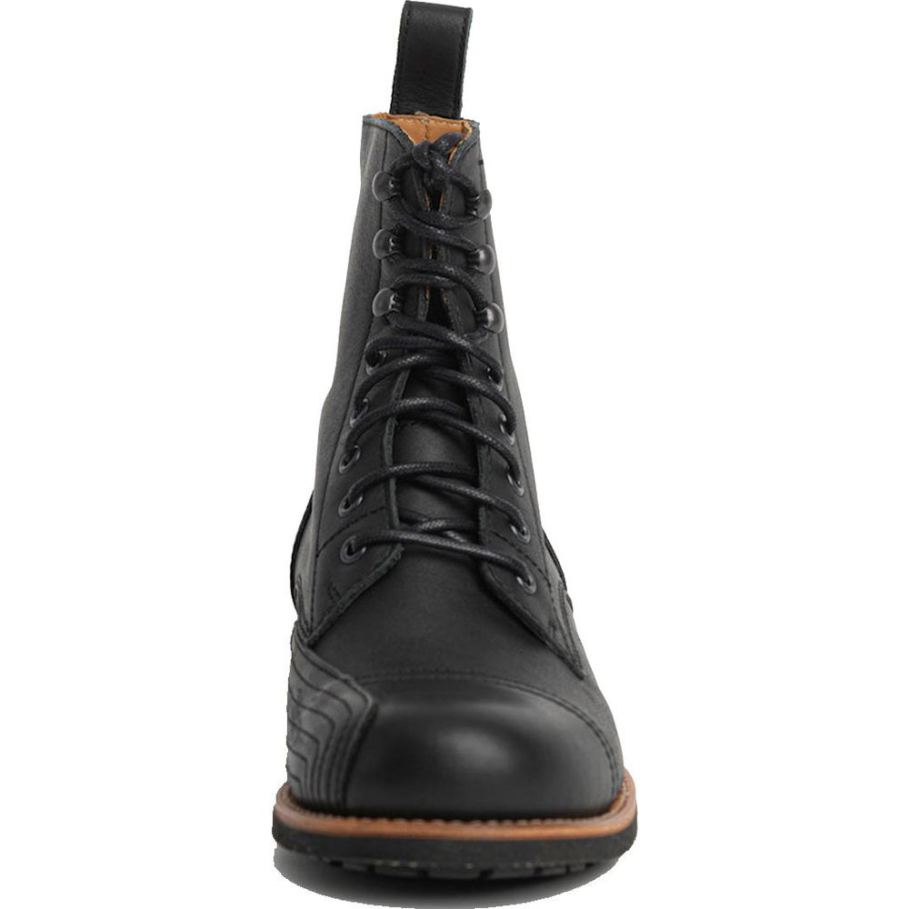 Rokker Urban Rebel Leather Boots Black (Image 4) - ThrottleChimp