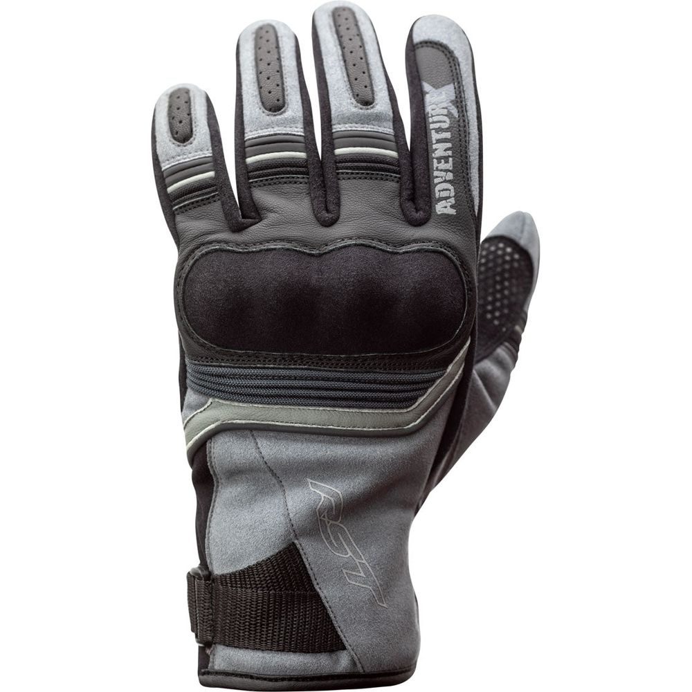 RST Adventure-X CE Gloves Grey / Silver - ThrottleChimp