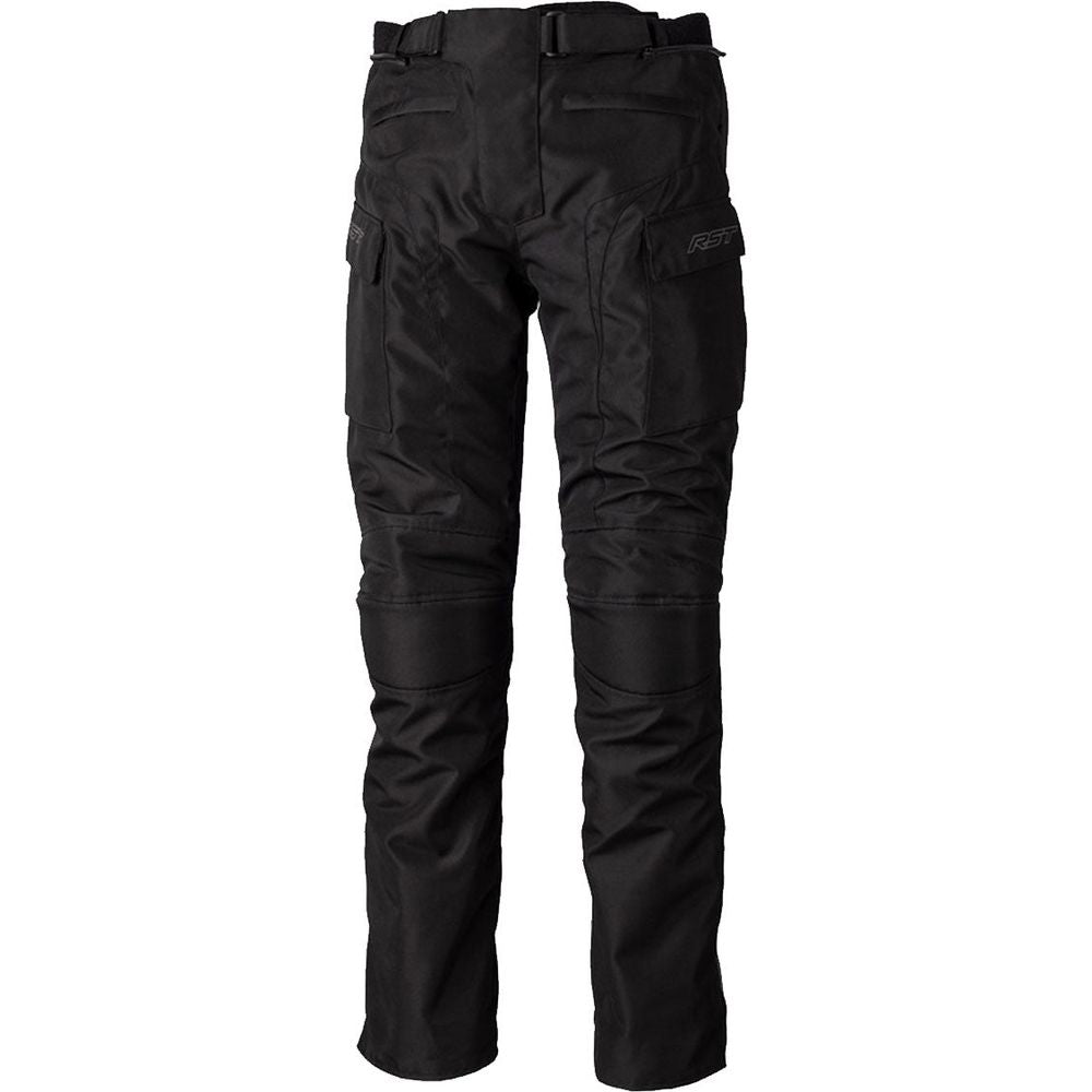 RST Alpha 5 RL CE Ladies Textile Jeans Black / Black - ThrottleChimp