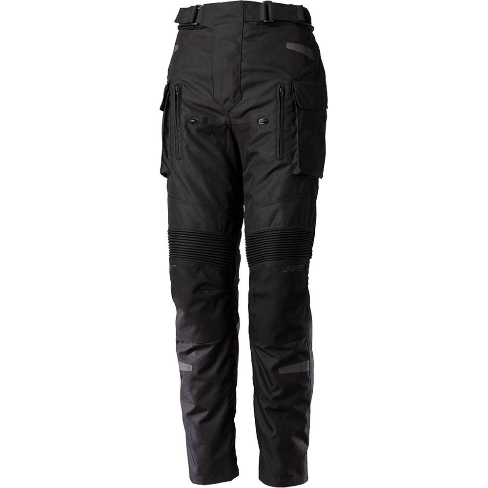 RST Endurance CE Ladies Textile Jeans Black / Black - ThrottleChimp