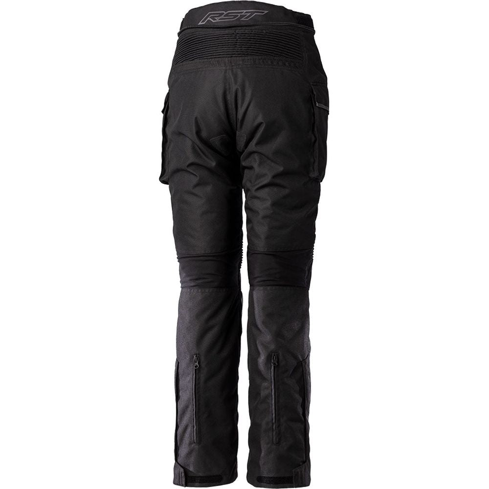 RST Endurance CE Ladies Textile Jeans Black / Black (Image 2) - ThrottleChimp