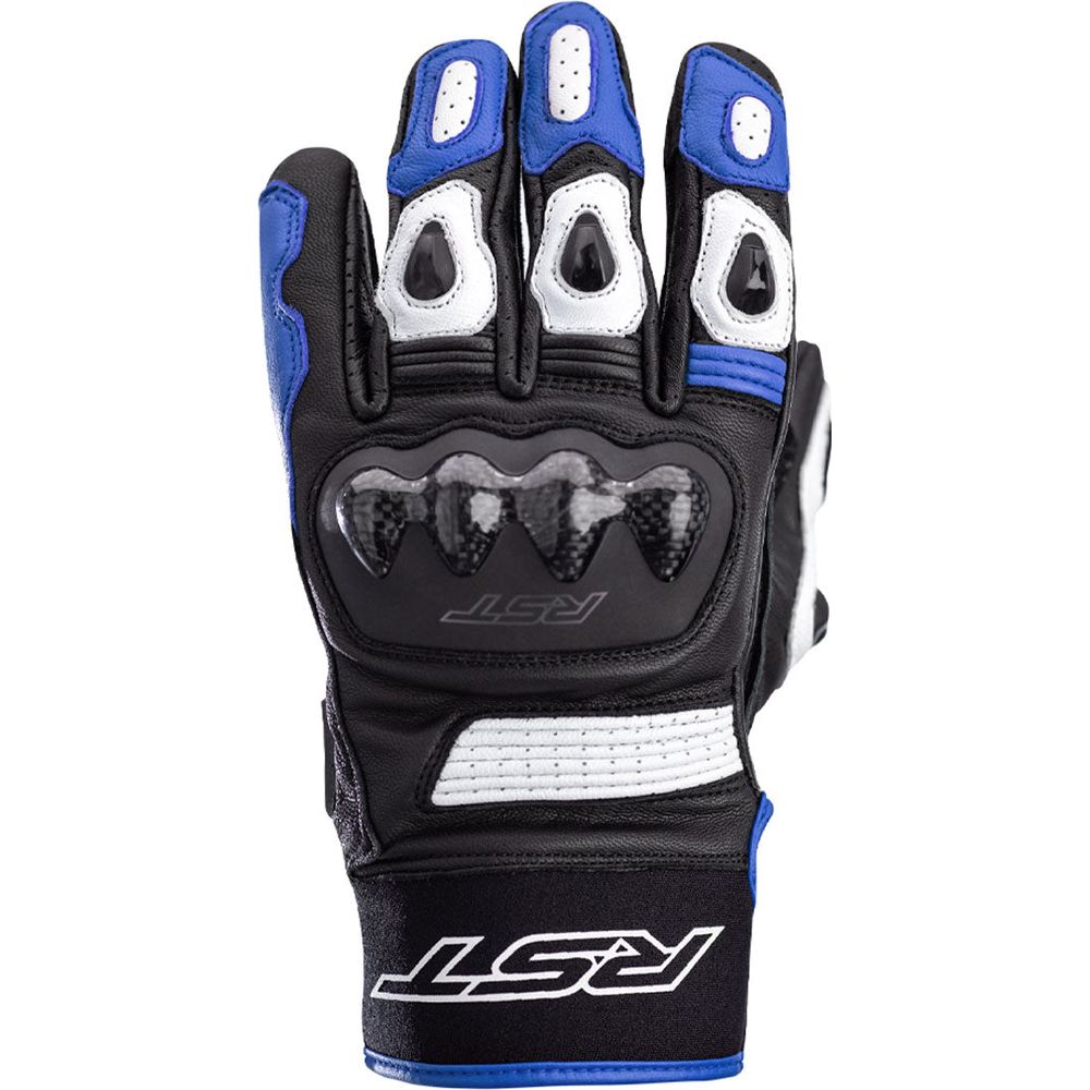 RST Freestyle 2 CE Gloves Black / Blue / White (Image 2) - ThrottleChimp