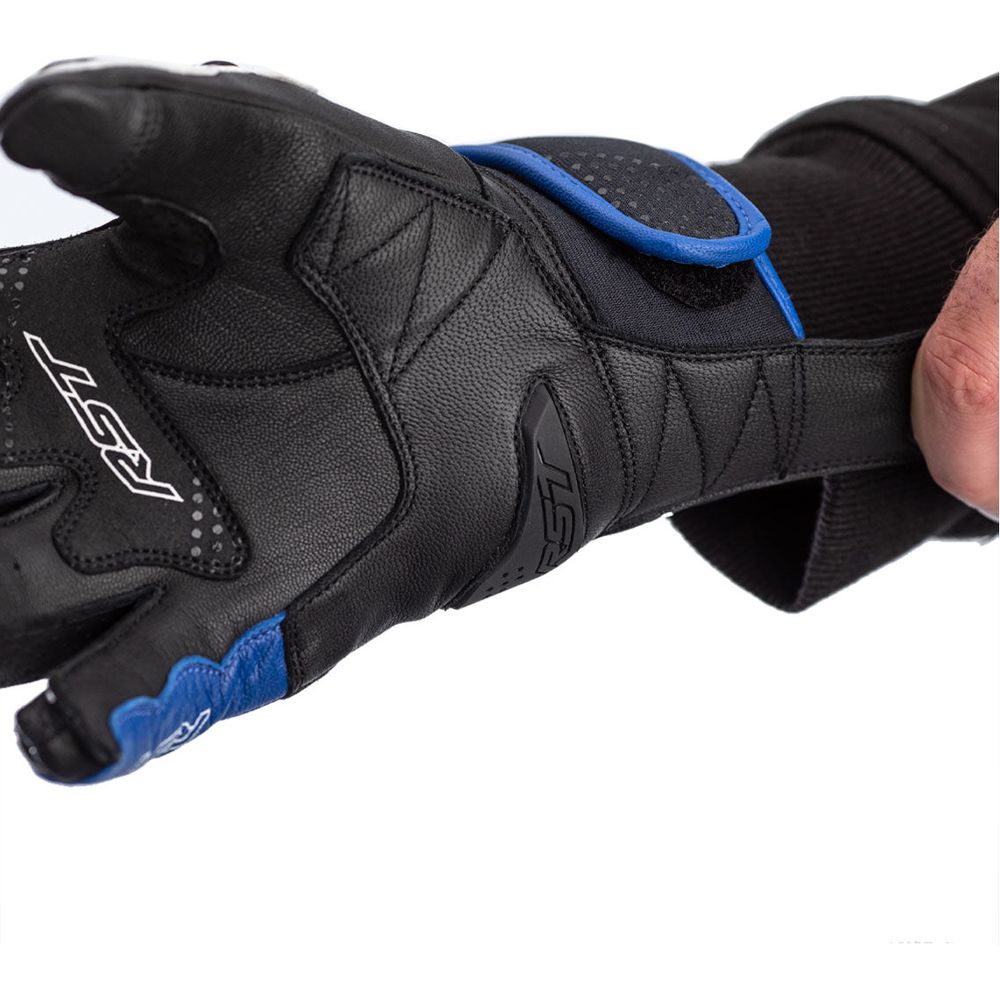 RST Freestyle 2 CE Gloves Black / Blue / White (Image 5) - ThrottleChimp