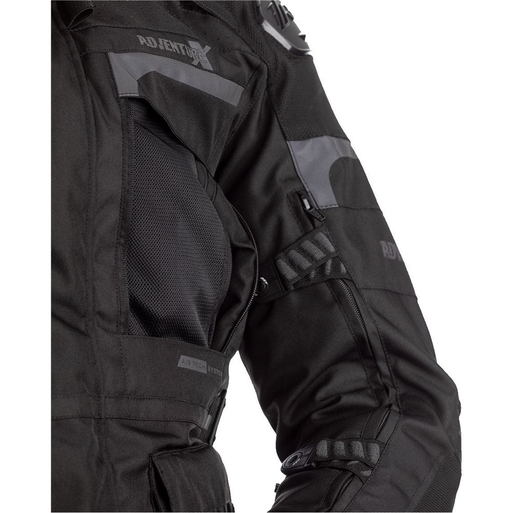 RST Pro Series Adventure-X CE Ladies Textile Jacket Black / Black (Image 2) - ThrottleChimp