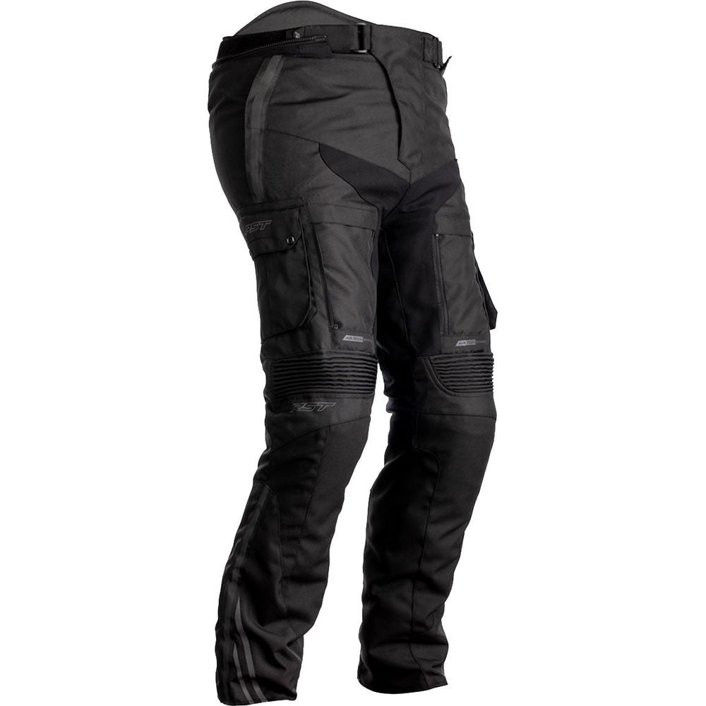 RST Pro Series Adventure-X CE Ladies Textile Jeans Black / Black - ThrottleChimp