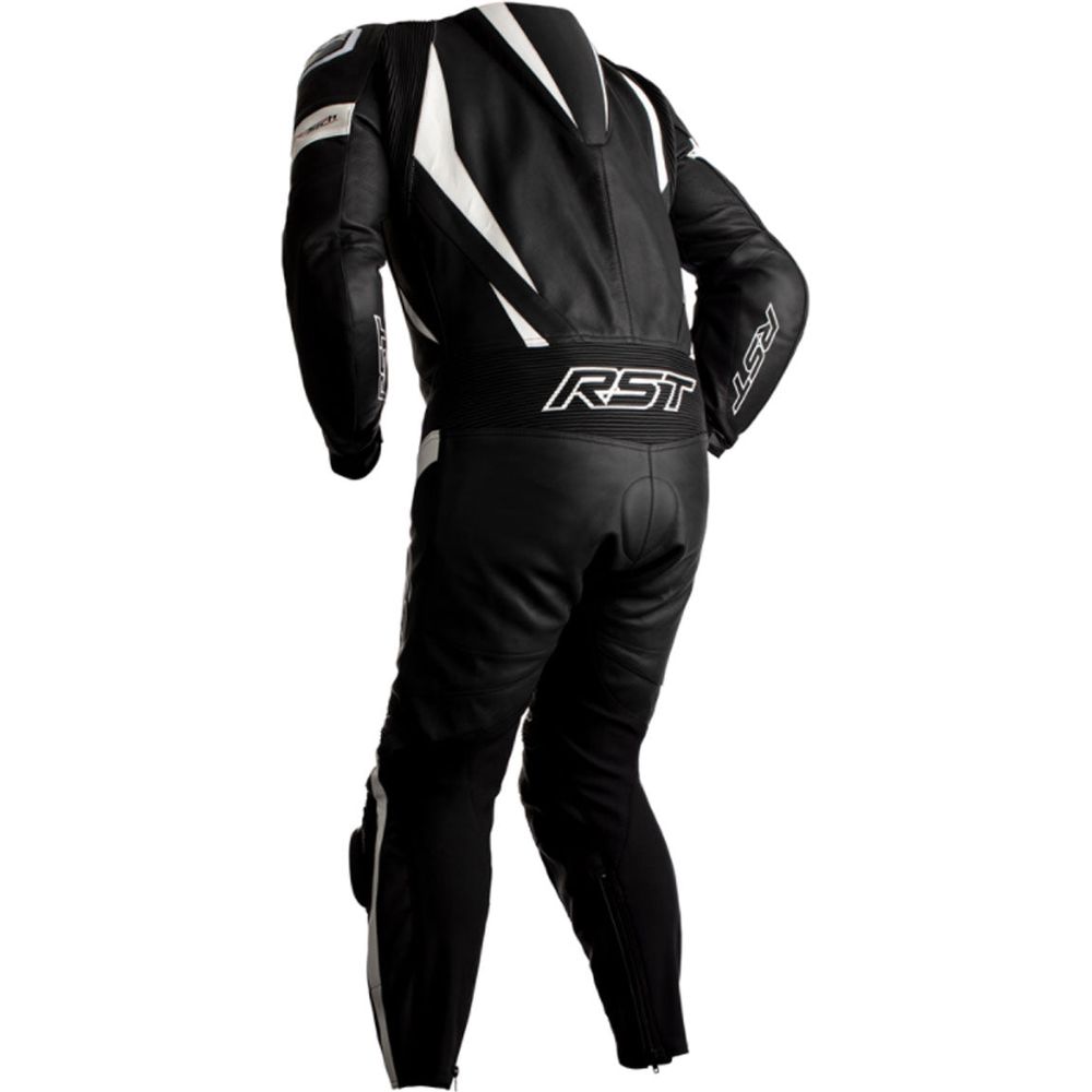 RST Tractech Evo 4 Youth CE Leather Suit Black / White (Image 2) - ThrottleChimp
