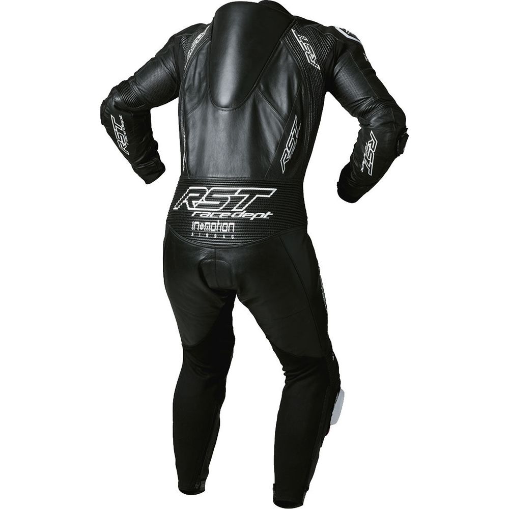 RST V4.1 Evo Kangaroo Airbag Leather Suit Black / Black (Image 2) - ThrottleChimp