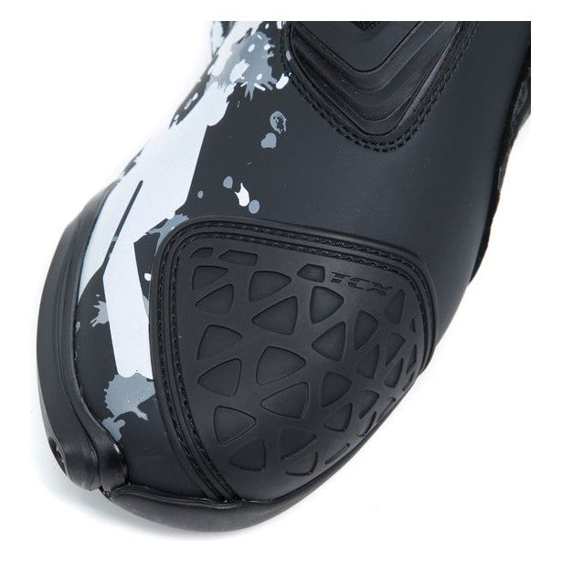 TCX RT Race Boots Black / White / Grey (Image 6) - ThrottleChimp