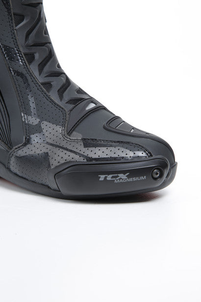 TCX RT Race Pro Air Boots Black / Reflex (Image 5) - ThrottleChimp