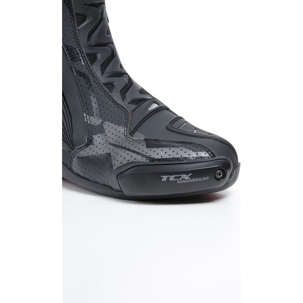 TCX RT Race Pro Air Boots Black / Reflex (Image 5) - ThrottleChimp