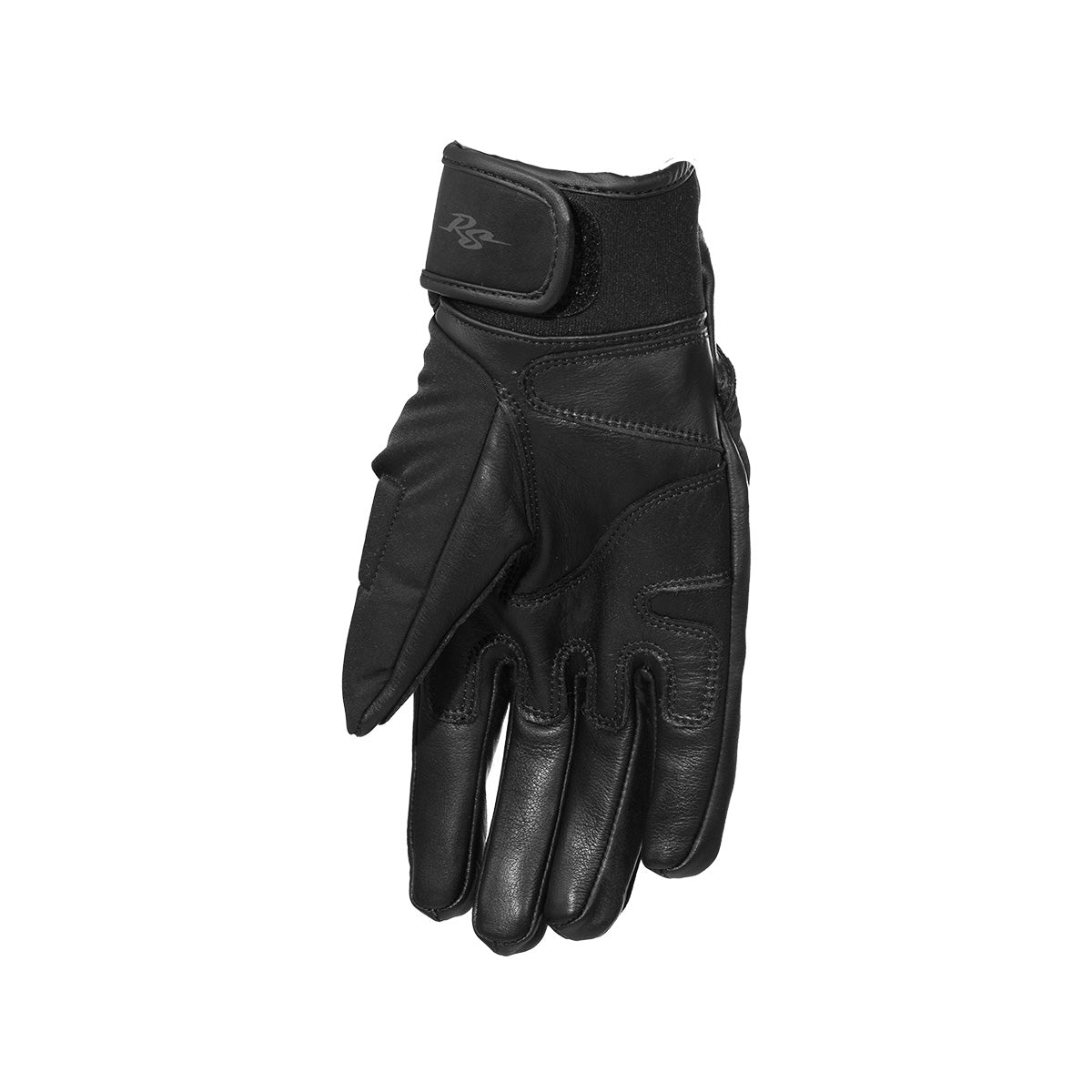 Rusty Stitches Christine Ladies Leather Gloves Black - FREE 1 YEAR Returns, FREE UK Delivery | ThrottleChimp