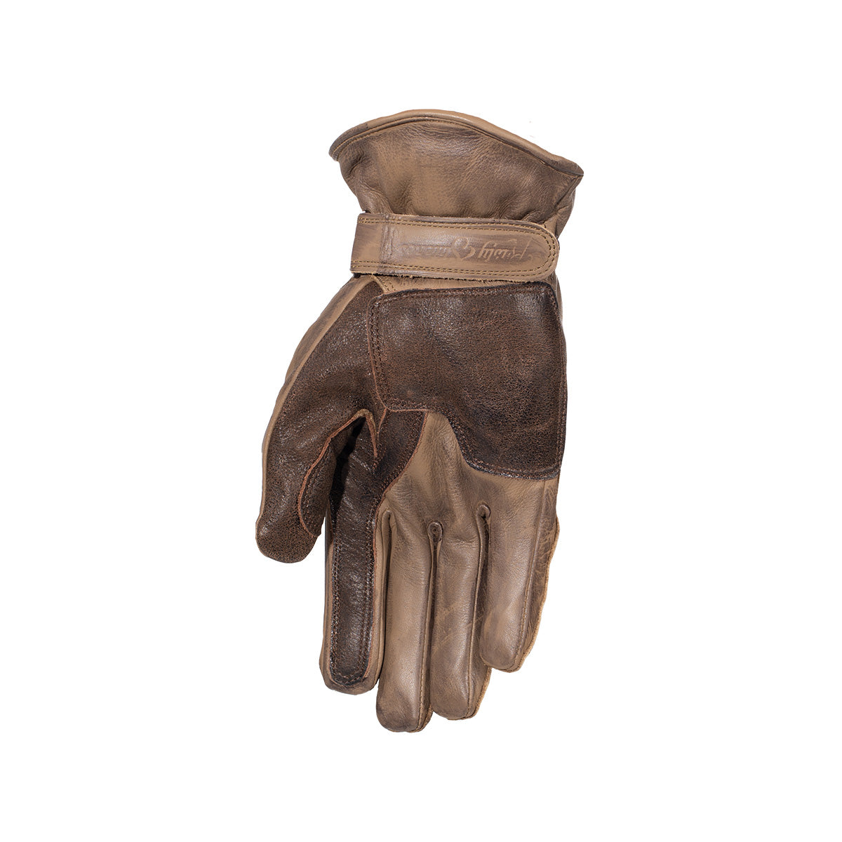 Rusty Stitches Johnny Leather Gloves Brown Rusted - FREE 1 YEAR Returns, FREE UK Delivery | ThrottleChimp