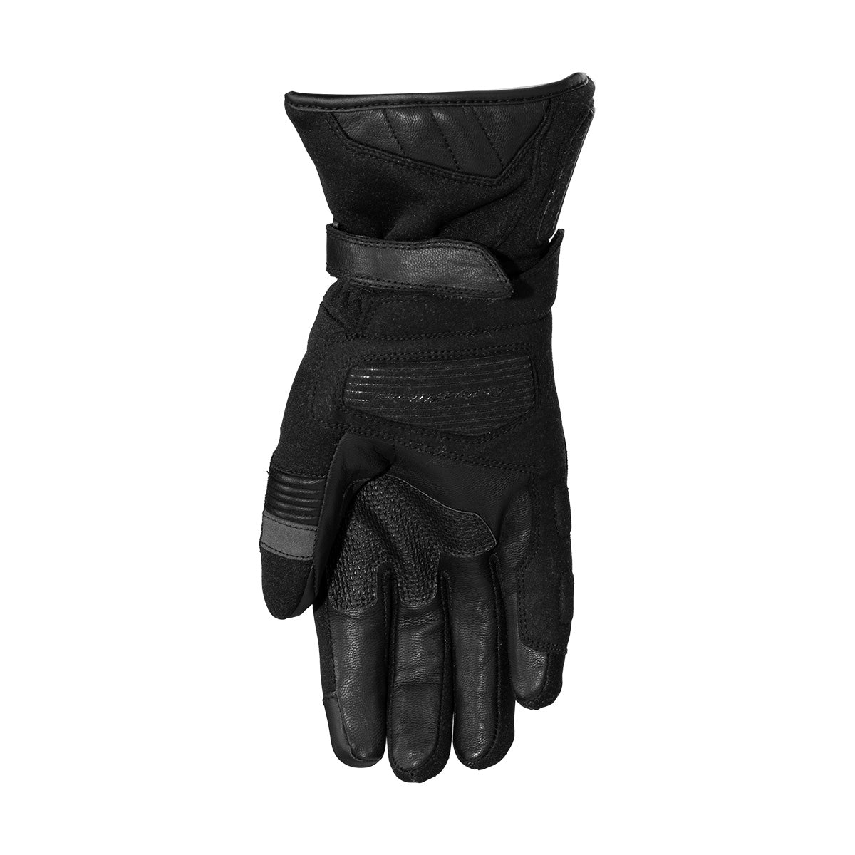 Rusty Stitches Phoebe Ladies Leather Gloves Black - FREE 1 YEAR Returns, FREE UK Delivery | ThrottleChimp