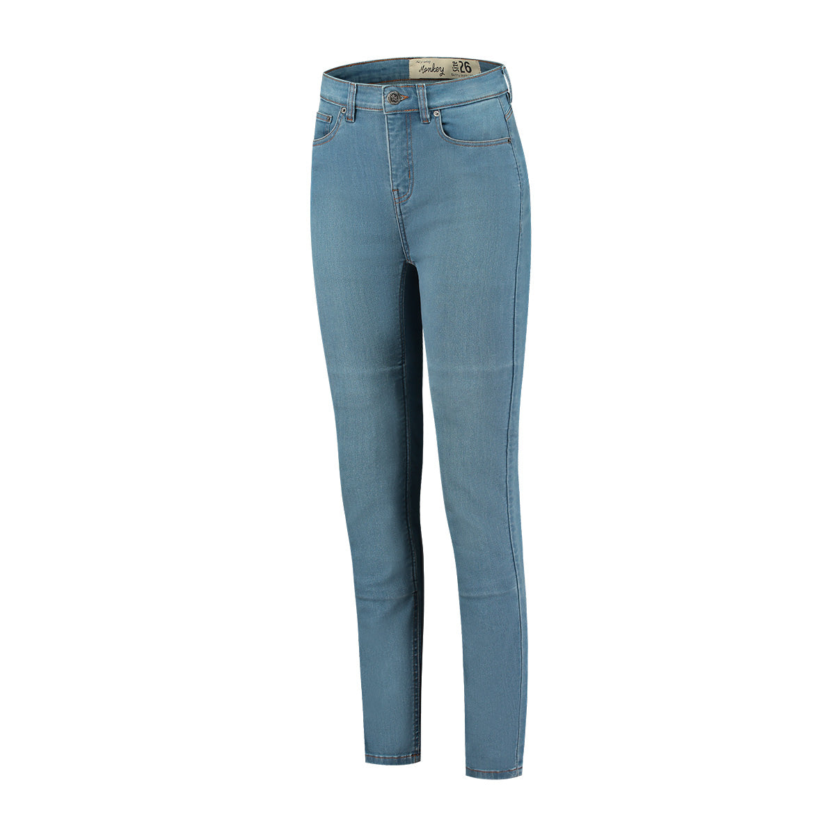 Rusty Stitches Emma Ladies Denim Jeans Denim Blue - FREE 1 YEAR Returns, FREE UK Delivery | ThrottleChimp