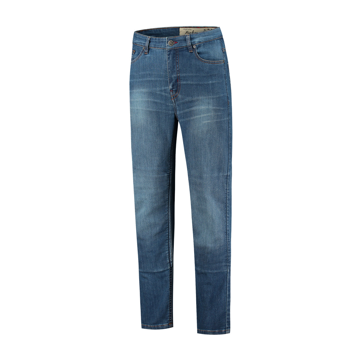 Rusty Stitches Logan Denim Jeans Denim Blue - FREE 1 YEAR Returns, FREE UK Delivery | ThrottleChimp