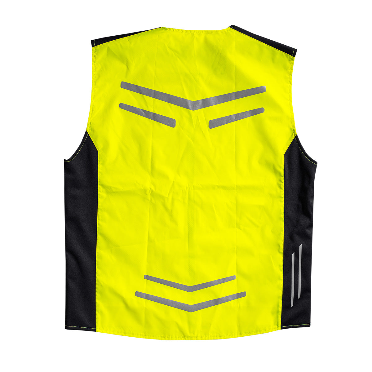 Rusty Stitches Stewart Vest Hi-Vis Fluo Yellow - FREE 1 YEAR Returns, FREE UK Delivery | ThrottleChimp