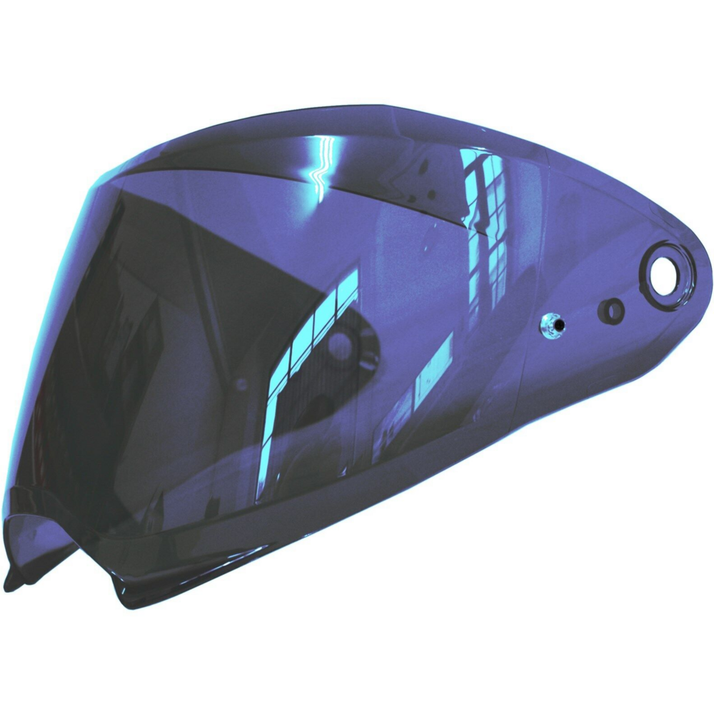 HJC HJ-32 Visor Iridium Blue For F70 Helmets - ThrottleChimp