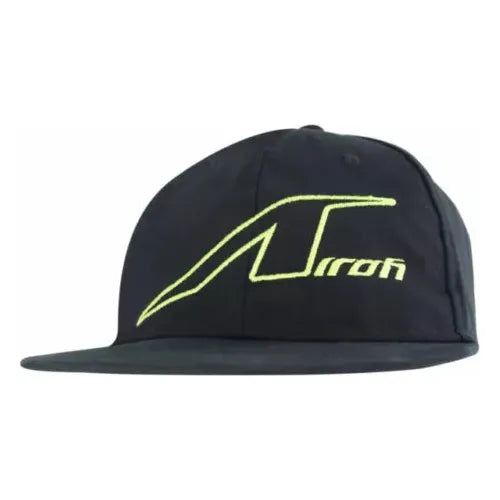 Airoh Baseball Cap Black / Yellow (Image 2) - ThrottleChimp