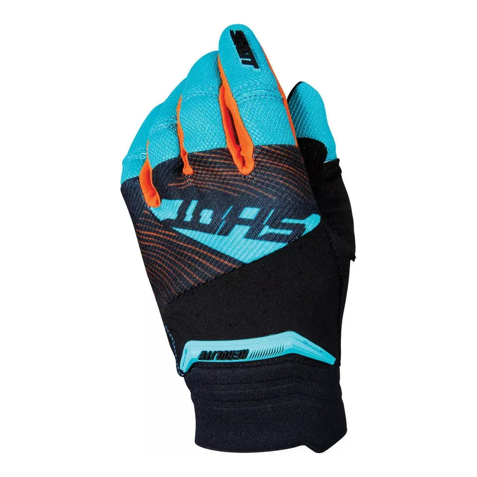 Shot Aerolite Optica Gloves Mint / Orange Yellow (Image 3) - ThrottleChimp