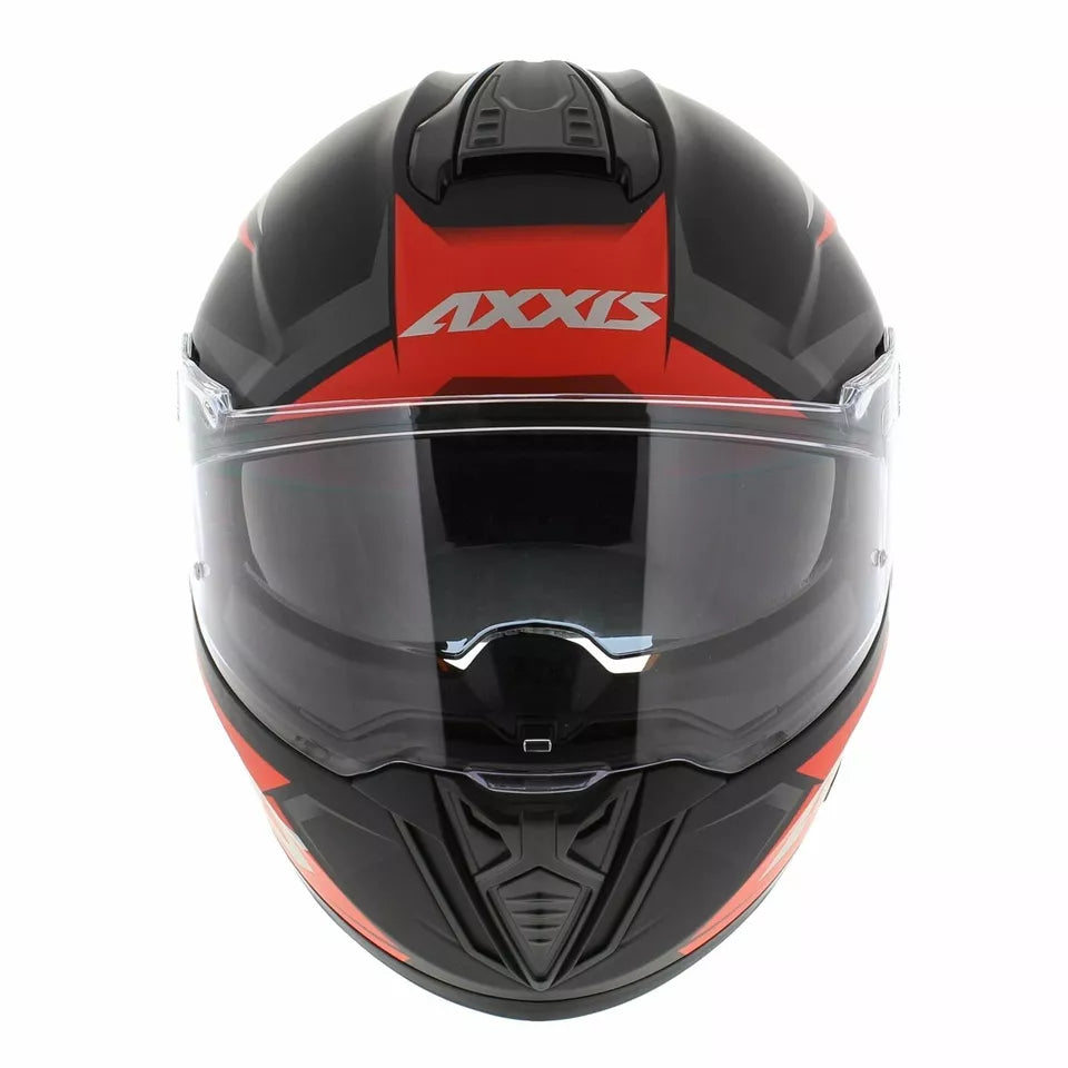 Axxis Hawk Evo SV Ixil B15 Full Face Helmet Matt Red (Image 4) - ThrottleChimp