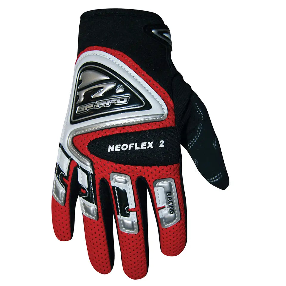 GP Pro Neoflex-2 Adult Gloves Red (Image 3) - ThrottleChimp