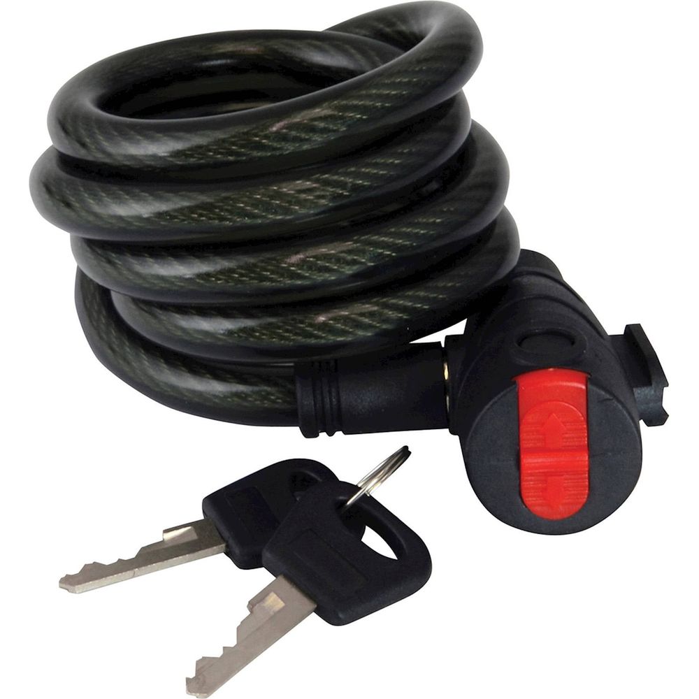 Mammoth Security Coil Cable Lock - ThrottleChimp