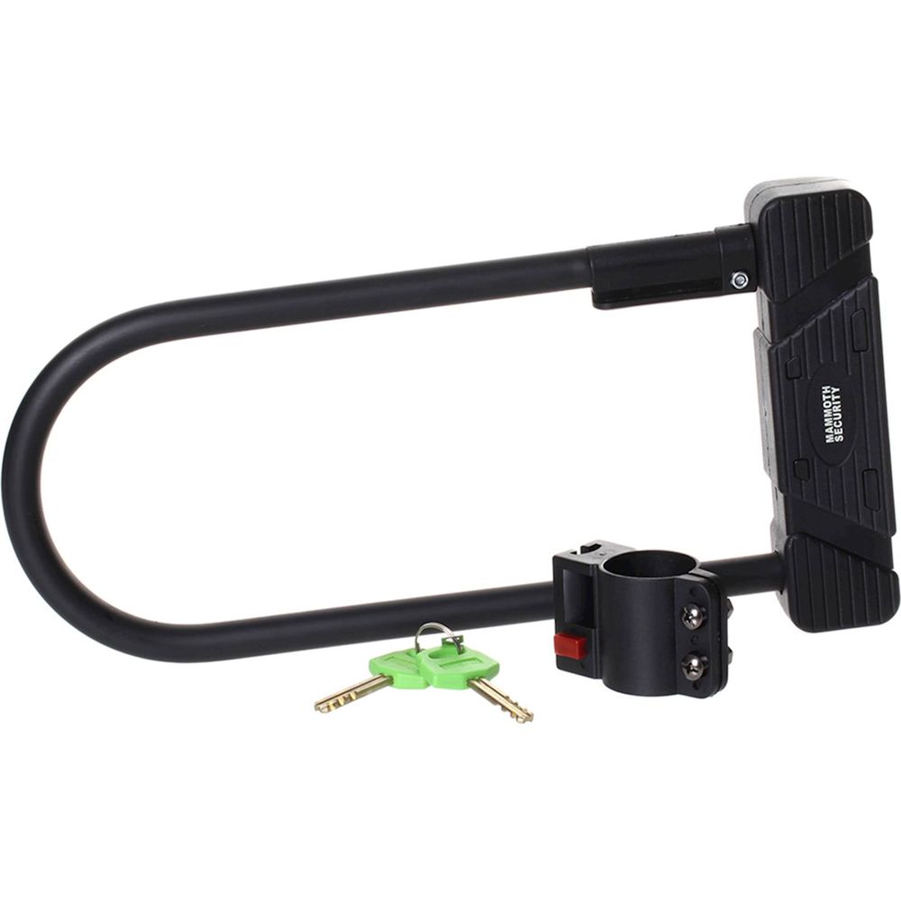 Mammoth Security Shackle U-Lock - ThrottleChimp