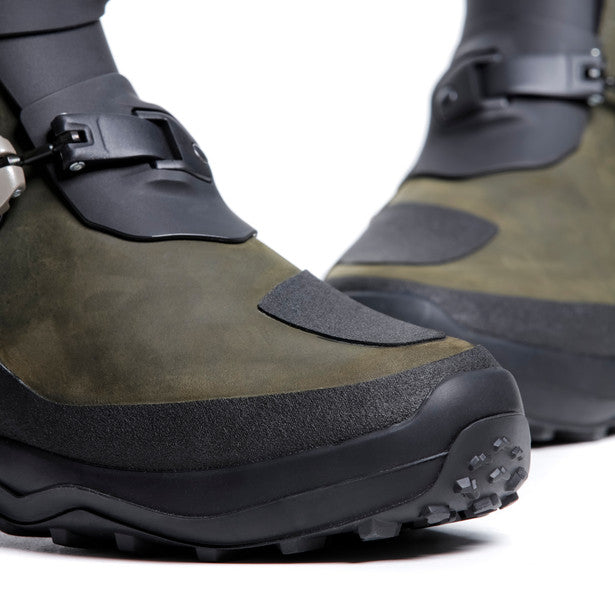Dainese Seeker All Weather Touring Gore-Tex Boots Army Green / Black (Image 6) - ThrottleChimp