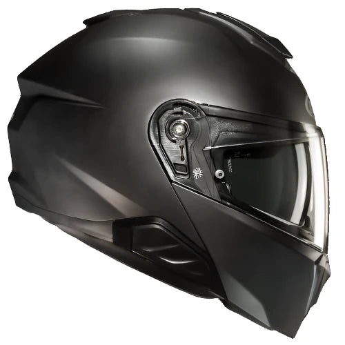 HJC I91 Flip-Up Helmet Matt Black (Image 3) - ThrottleChimp