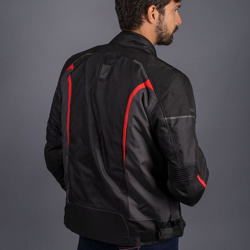 LS2 Sepang Textile Jacket Black / Grey / Red