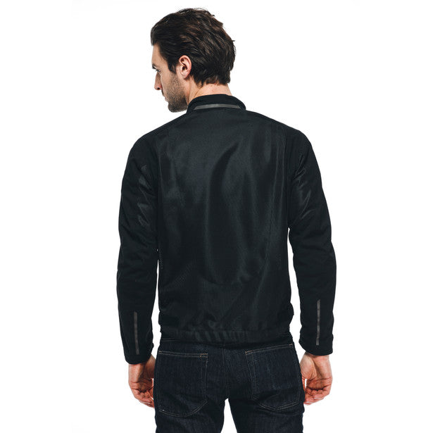 Dainese Sevilla Air Summer Textile Jacket Black / Black (Image 6) - ThrottleChimp