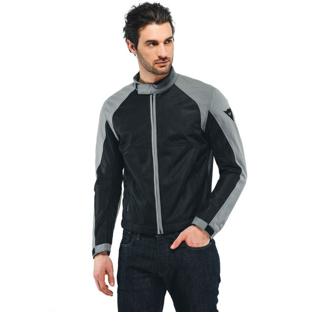 Dainese Sevilla Air Summer Textile Jacket Black / Charcoal (Image 3) - ThrottleChimp