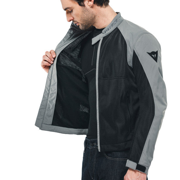 Dainese Sevilla Air Summer Textile Jacket Black / Charcoal (Image 11) - ThrottleChimp