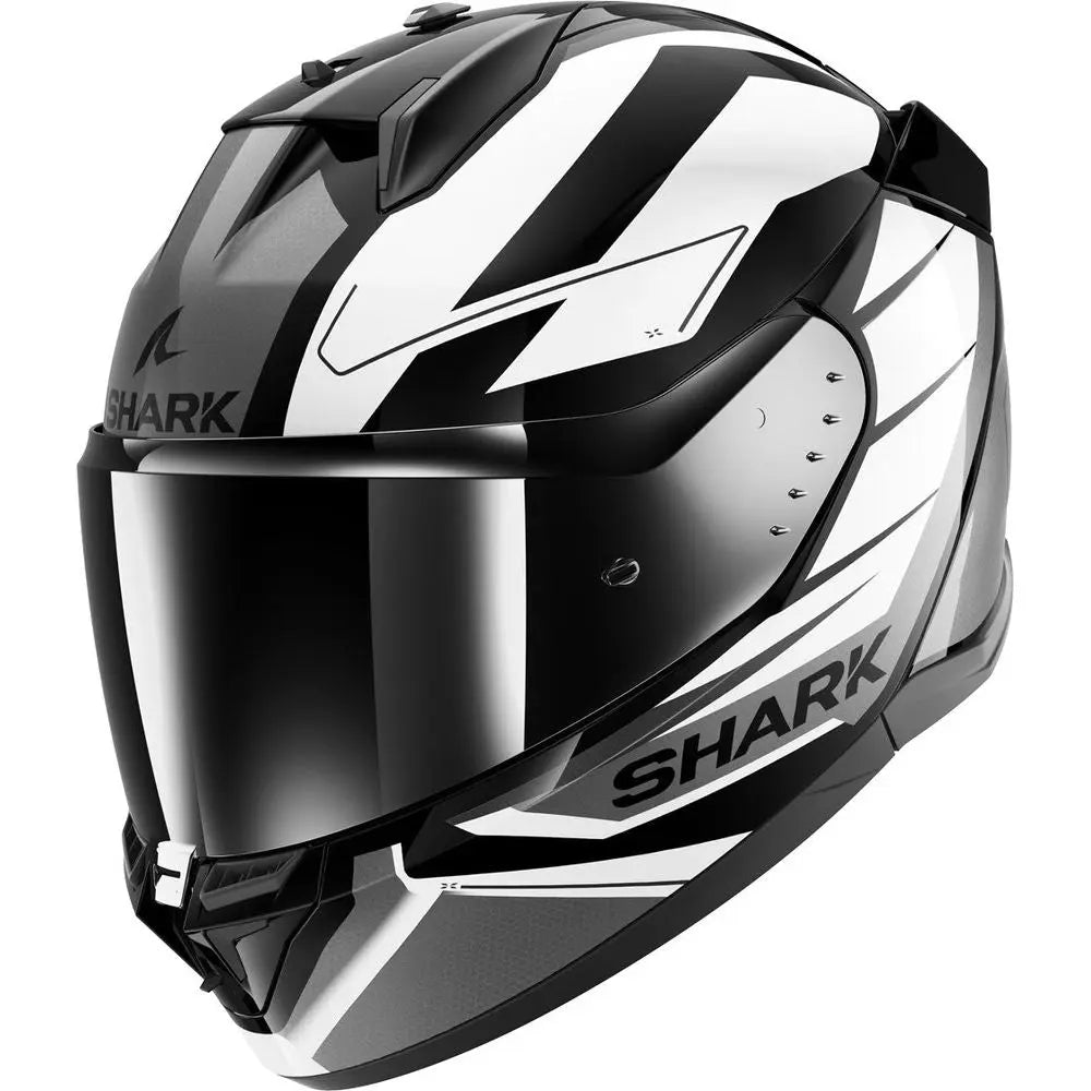 Shark D-Skwal 3 Full Face Helmet Sizler Black / Grey / White - ThrottleChimp