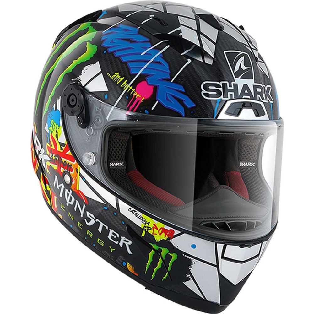 Shark Race R Pro GP Lorenzo Catalunya DUG Full Face Helmet (Image 3) - ThrottleChimp