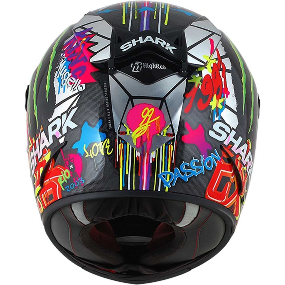 Shark Race R Pro GP Lorenzo Catalunya DUG Full Face Helmet (Image 6) - ThrottleChimp